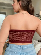✨Plus Size Strapless Front Buckle Breathable Bra🔥
