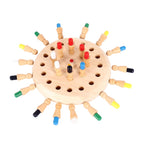 Gifts For Children🎁Wooden Memory Match Stick Chess