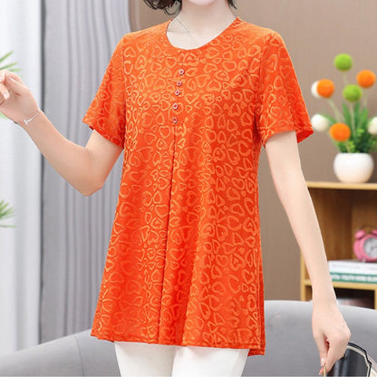 Women's Summer Loose Short Sleeve T-Shirt（50% OFF）
