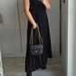 🎉Hot Sale 50% OFF🎉Sleeveless Pleated Simple Solid Color Dress