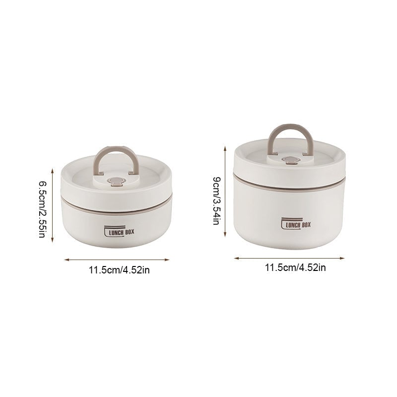 Microwaveable Stainless Steel Insulated Lunch Box Set