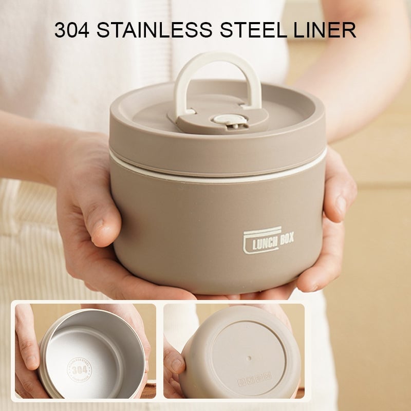 Microwaveable Stainless Steel Insulated Lunch Box Set
