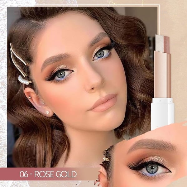 ✨6Pcs Two Color Eyeshadow Stick Set