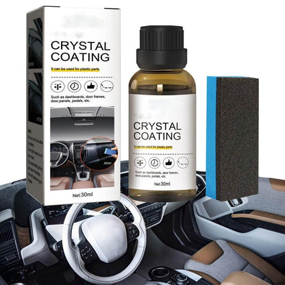 🎁[Gift Free Sponge] Car Plastic Renovation Coating🔥