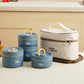 Microwaveable Stainless Steel Insulated Lunch Box Set