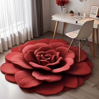🎨Floral Plush & Diatomaceous Earth Floor Mat