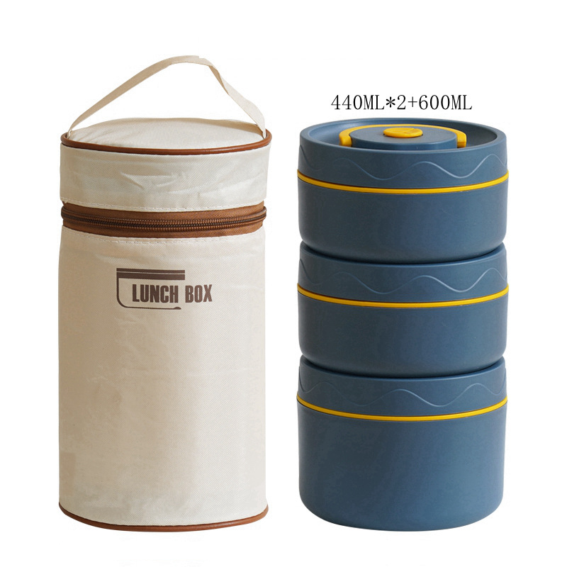 Microwaveable Stainless Steel Insulated Lunch Box Set