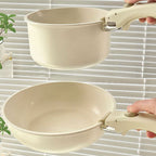 Non-stick Cookware Set with Removable Handle - Oven Safe