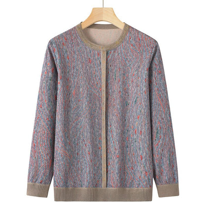 Round Neck Slimming Long Sleeve Tops