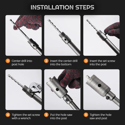 Wall Drilling Impact Hammer Drill Bit