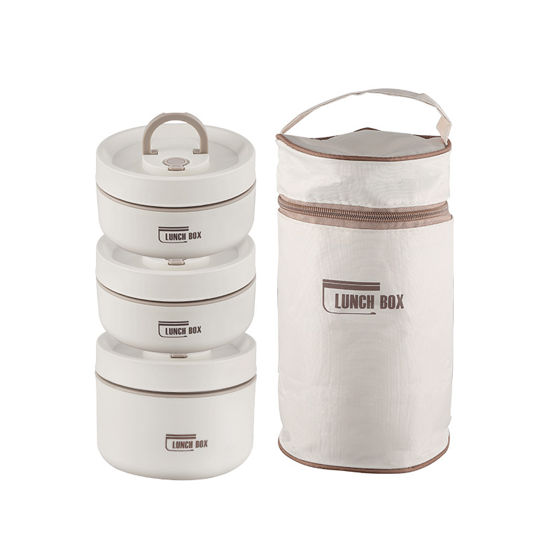 Microwaveable Stainless Steel Insulated Lunch Box Set
