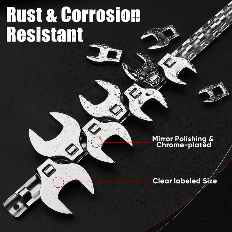 Interchangeable Metric Wrench for 3/8" Ratchet Torque Wrenches