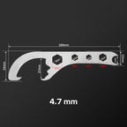 Stainless Steel Multifunctional Cap Opener Wrench