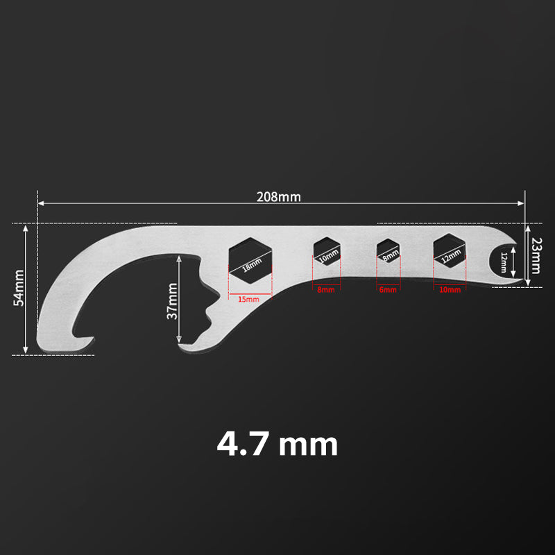 Stainless Steel Multifunctional Cap Opener Wrench