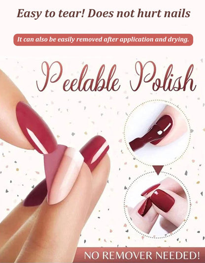 💥New Year Hot Sale💅No-bake Peel-off Nail Polish✨