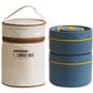 Microwaveable Stainless Steel Insulated Lunch Box Set