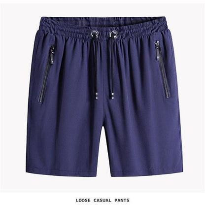 🔥Men's Plus Size Ice Silk Stretch Shorts