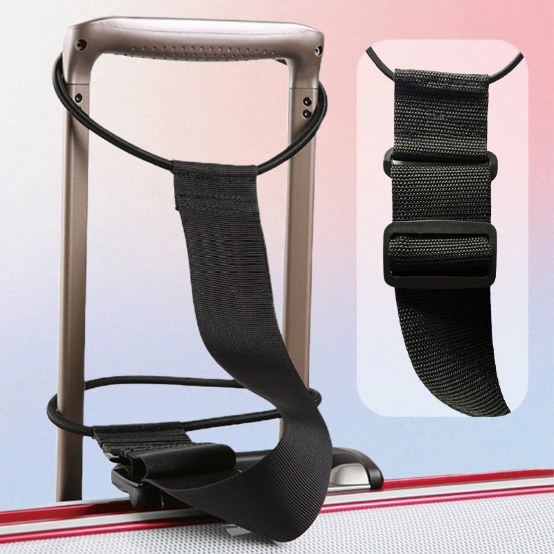 🧳Elastic Luggage Strap (Hands-Free for Travel) – Attach Bags to Suitcase for Airports/Vacations/Business Trips!✈️