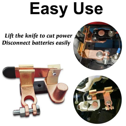 Vehicle Battery Pile Fuse Modified Brass Breaker