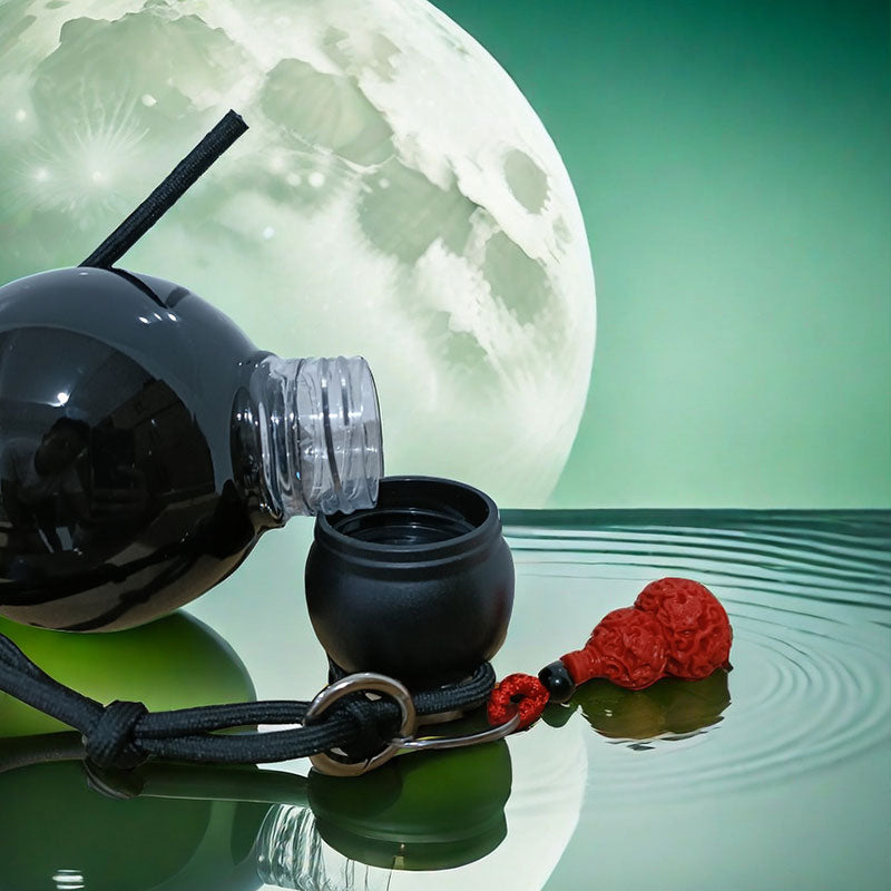 Retro Gourd-Shaped Water Bottle for Sports & Travel