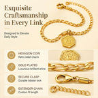 Gold Initial Anklet with Figaro Chain – Personalized letter, tarnish-resistant & adjustable length 👣