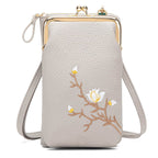 🔥Women Sling Cross-Body Wallet with Mobile Cell Phone Holder