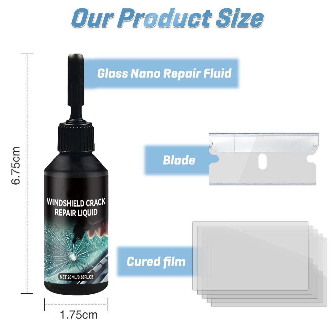 🔥 New Car Windshield Crack Repair Fluid