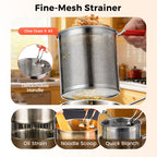 💥R304 Stainless Steel Multifuntional Fryer