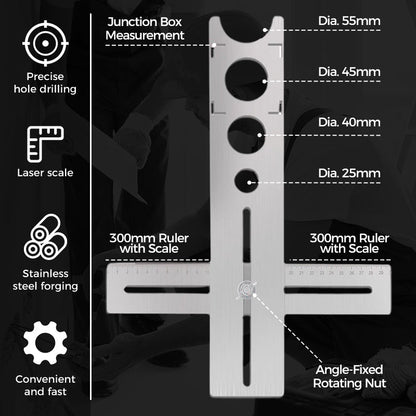 Stainless Steel Adjustable Tile Opening Positioner