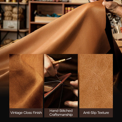 Leather Exterior and Suede Interior Luxury Case Cover for Samsung S Series