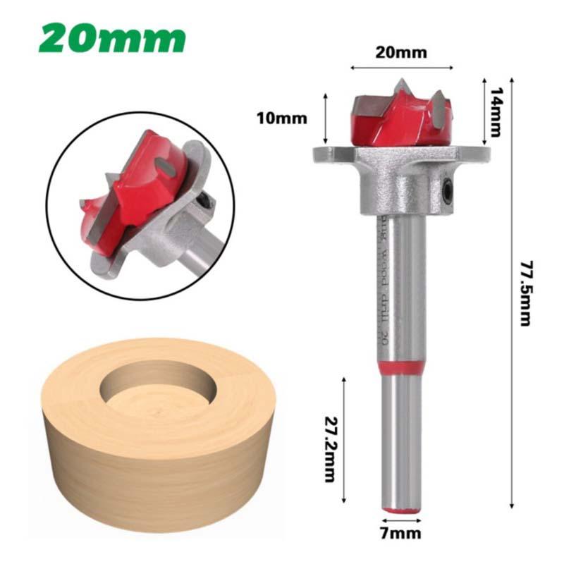 Carbide Adjustable Positioning Woodworking Hole Opener Flat Wing Drill Set