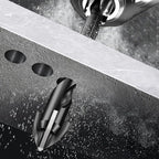 Hexagonal Shank Cross Alloy Ceramic Four-edged Drill Bit