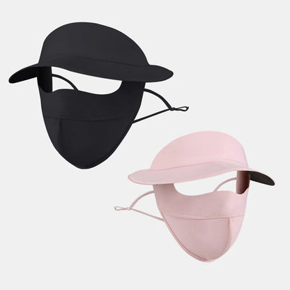 🔥Buy 1 Get 1 Free🔥Full Face Frosted Silk Sun Protection Hat