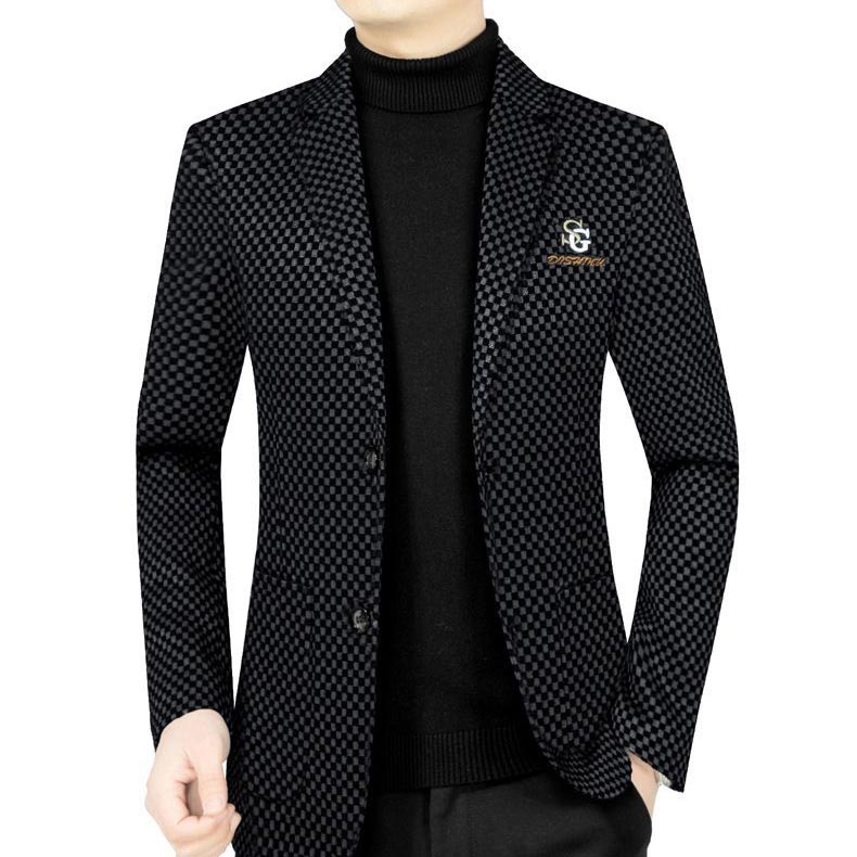 🔥New Hot Sale🔥Men's Slim-fit Casual Suit Jacket【Comfortable And Warm】