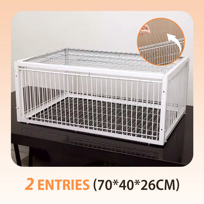 AutoTrap Bird Cage - Entry Only, No Exit, With Base