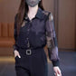 Women's Printed Floral Chiffon Shirt（50% OFF）