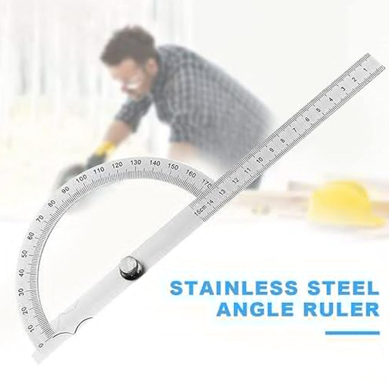 Multi-function 2-in-1 Ruler Protractor