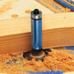 1/4 Handle Flash Silver Blue Double Bearing Trimming Knife Set