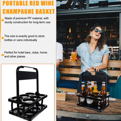 🔥Hot Sale🔥 Foldable Beer Carrier Bottle Holder