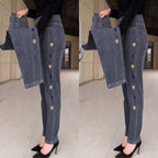 🔥Hot Sale🔥Women's High-Elasticity Heart Pattern Embroidered Jeans