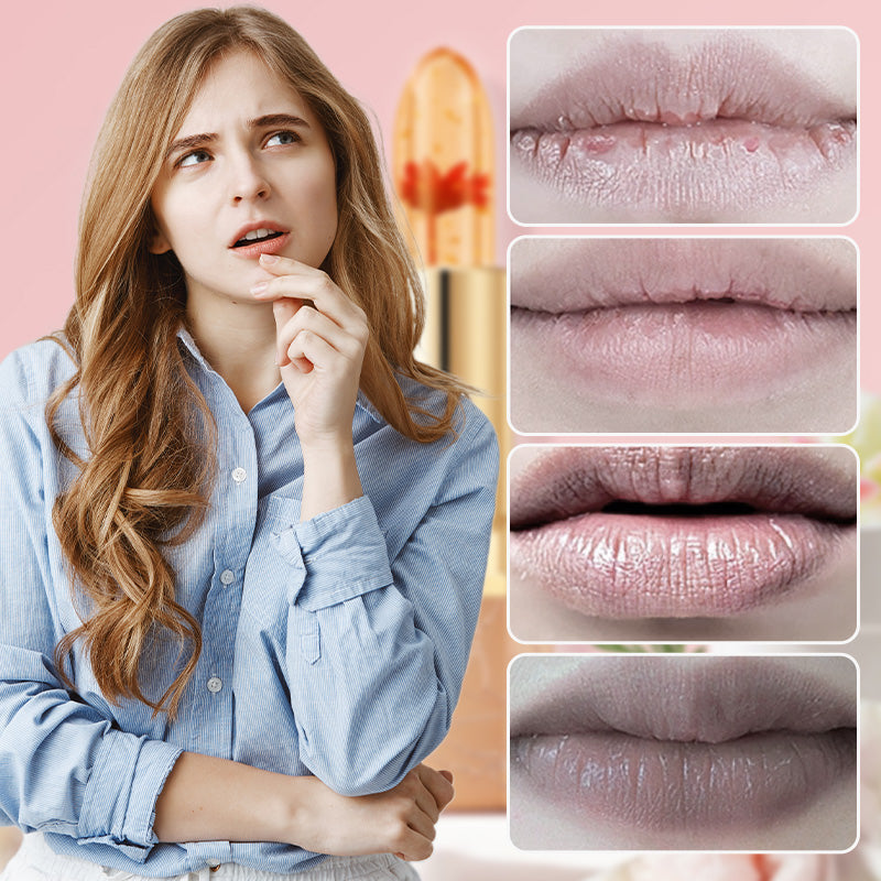 💖Value Pack (Buy One Get One Free)!  - Changing Color Jelly Lipstick 🔥