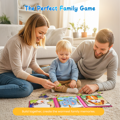 Children's Magnetic Building Book