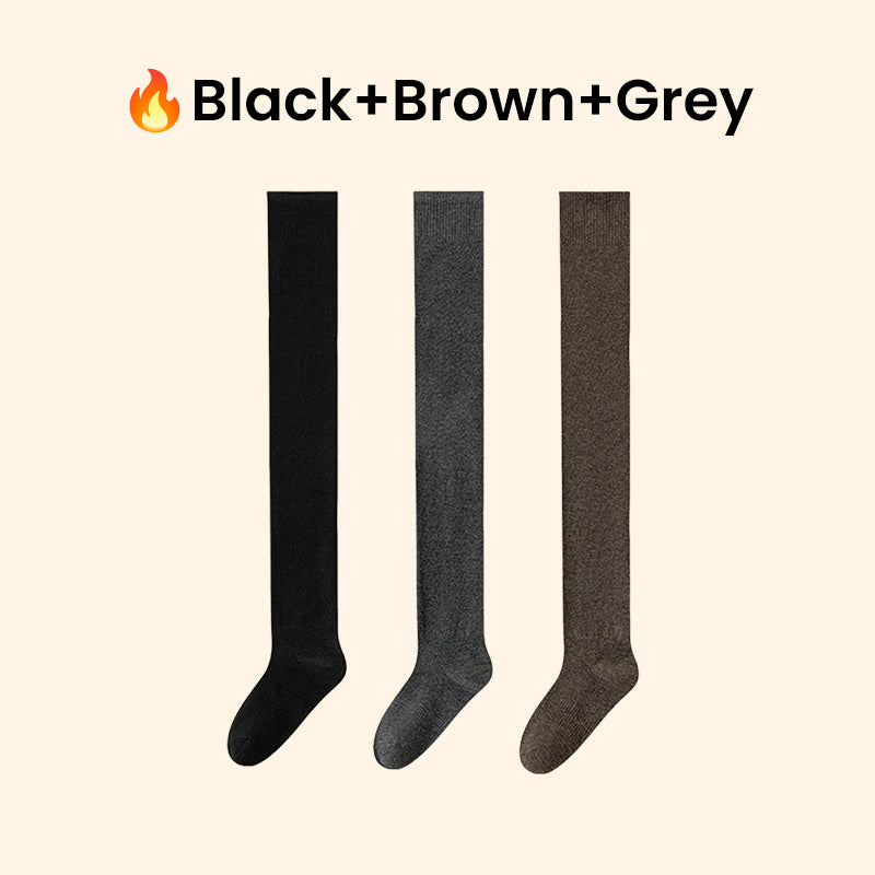 💞50K+ SOLD!🧦🤝✨ Classic Elegance, Effortless Wear | Soft & Stretchy Thigh High Socks❤️🔥🧦