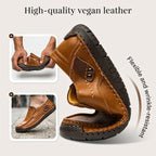 💎 64% OFF! 💎 Classic Men’s Slip-On Leather Shoes – Premium Calfskin, All-Day Comfort & Effortless Style