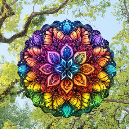 ✨Colorful Spinning Wind Chimes