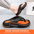 Comfortable Summer Flip Flops with Thick Soles