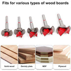 Carbide Adjustable Positioning Woodworking Hole Opener Flat Wing Drill Set