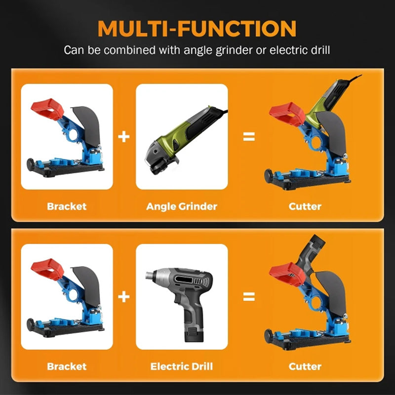 Multifunctional Electric Drill Angle Grinder Variable Cutting Machine Fixed Auxiliary Bracket