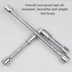 Cross Folding Emergency Wrench
