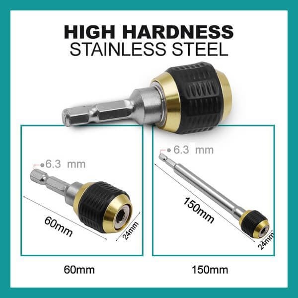 Hexagonal Handle Pop-up Extended Quick-change Bit Extension Rod（BUY 1 GET 1 FREE）